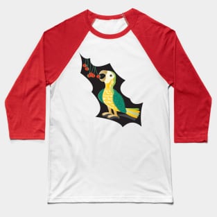 Green parrot Baseball T-Shirt